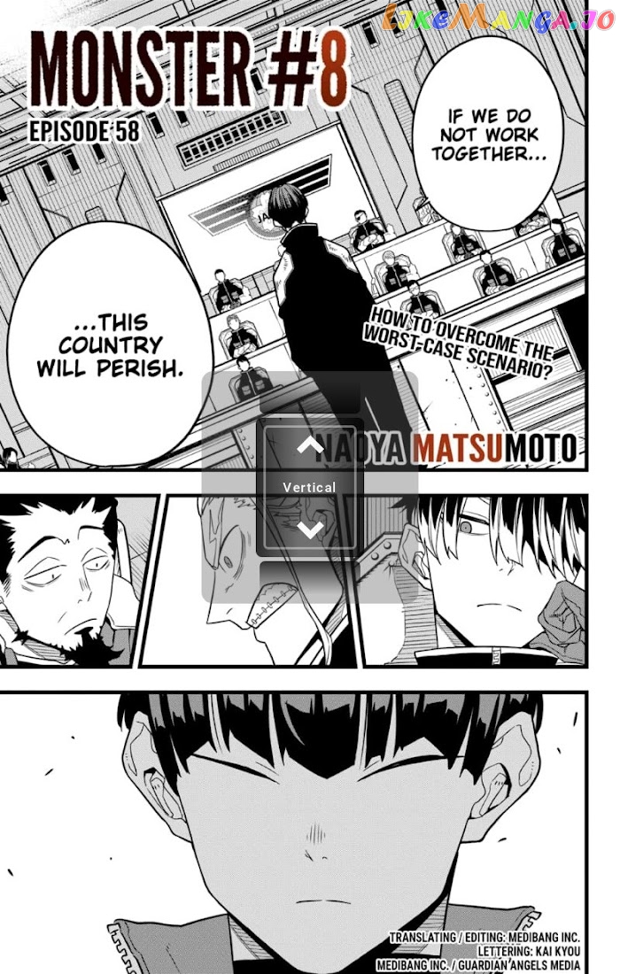 Kaiju No. 8 chapter 58 image 01